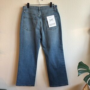 NWT FRAME Denim Le Jane Crop 32.5" Waist Jeans